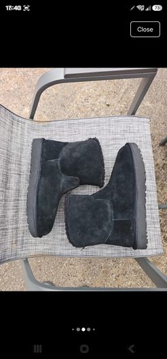 Genuine UGG classic zip it mini boot