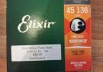 Elixir 5 String Nickle Plated 45 - 130