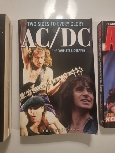 AC/DC books job lot x 3