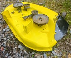 John Deere deck + pulley