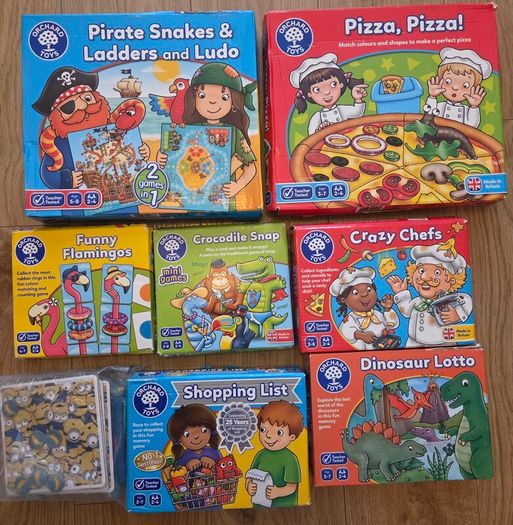 Large Orchard toys games bundle of 7
