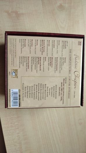 Chopin Complete Works + Historical Recordings 30 Cd Box