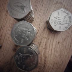(35 x )Millennium Series EIRE Ireland 1988 Fifty Pence 50p coin,