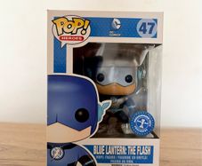 Blue Lantern Metallic Funko Pop