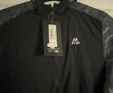 Montirex Jacket black rain jacket black size 12-13y new