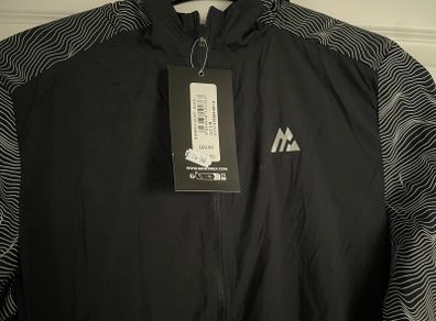 Montirex Jacket black rain jacket black size 12-13y new