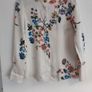 Massimo Dutti Floral Blouse  Elegant, Silk Feel, Size M (EU 40) Image 5