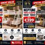Final Stock Clearance Triple bunk 3ft over 4ft6 double ONLY 399 EURO Image 2