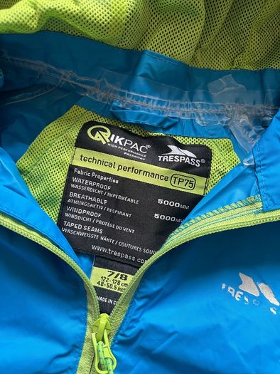 Trespass jacket 7-8y