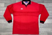Rare Vintage 1994 Umbro Long Sleeve Template Jersey Shirt Mens XL
