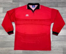 Rare Vintage 1994 Umbro Long Sleeve Template Jersey Shirt Mens XL