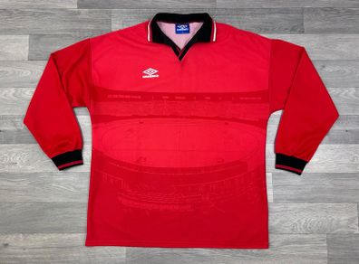 Rare Vintage 1994 Umbro Long Sleeve Template Jersey Shirt Mens XL
