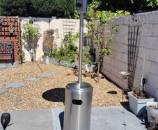 Gas patio heater