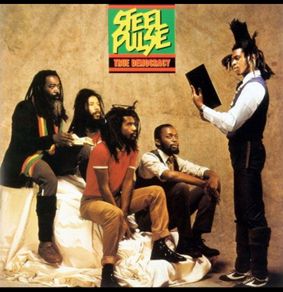 Steel Pulse True Democracy lp Rare, unlisted Irish press