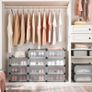 Shoe rack made of plastic shelf system - Free Delivery Nationwide Image 5