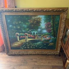oil painting.
