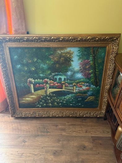 oil painting.