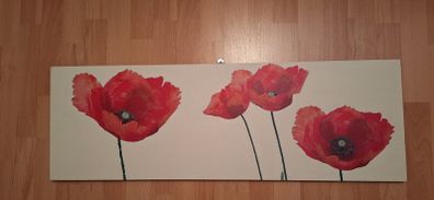 Poppy canvas wall art
