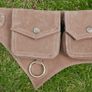 Leather Suede Belt Image 3