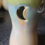 Ceramic Tealight Holder and Mustard Pot with Wooden Spoon Image 8