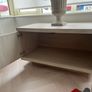 Bleached oak cabinet Image 5