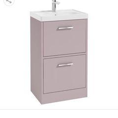 Sonas Finland Freestanding 50cm vanity unit Cashmere
