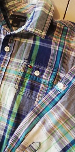 Tommy hilfiger boys long sleeve check shirt size 3T