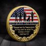 God Bless The Police Challenge Coin Image 2