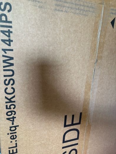 New in box electriQ 49 IPS 5K DQHD curved gaming monitor