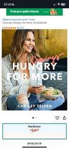Cravings Hungry for More Chrissy Teigen cookery book