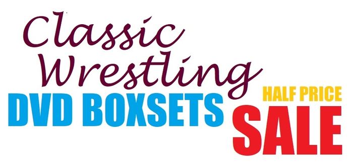 Classic Wrestling DVD Boxset SALE (All Factory Sealed)