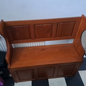Monks Bench with storage