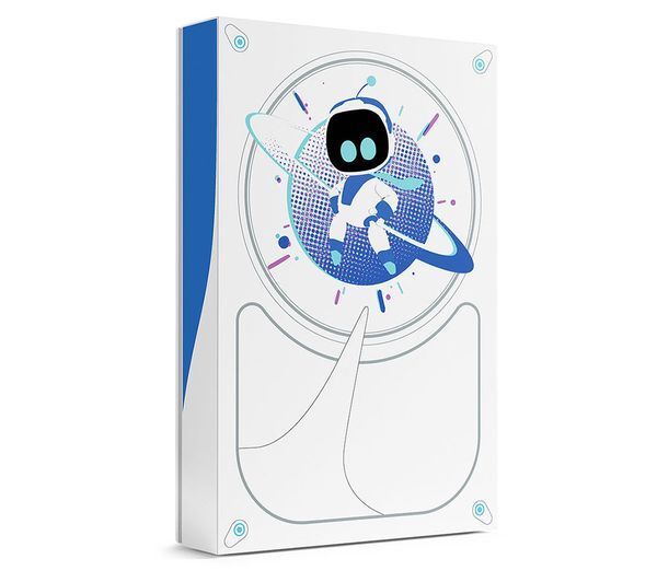 Seagate 5 TB External HDD, 2.5 Inch Game Drive for PS5, USB 3.0, Officially Licensed, White, Blue LED (STLV5000202), Portable