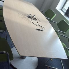executive boardroom table with chair options