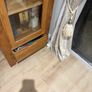 Solid Oak Display Cabinet with Glass Door Image 4