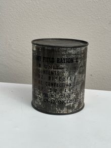 WW2 US Sealed C ration B type 1942 dated original