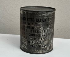WW2 US Sealed C ration B type 1942 dated original