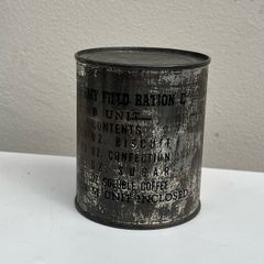 WW2 US Sealed C ration B type 1942 dated original