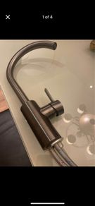 Kitchen sink tap brushed chrome for sale