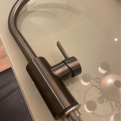 Kitchen sink tap brushed chrome for sale
