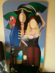 Pirate Couple Stand In