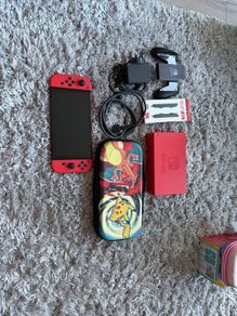 Nintendo Switch Red Edition Modded
