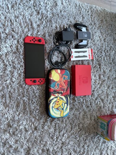 Nintendo Switch Red Edition Modded
