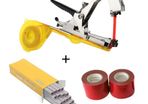 Tying Machine Plant Garden Plant Tapetool Tapener +10 Rolls Tape Set for Vegetable Grape Tomato Cucumber Pepper Flower