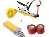 Tying Machine Plant Garden Plant Tapetool Tapener +10 Rolls Tape Set for Vegetable Grape Tomato Cucumber Pepper Flower