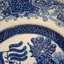 Antique Blue Willow Side Plate 1850 to 1890 Image 5