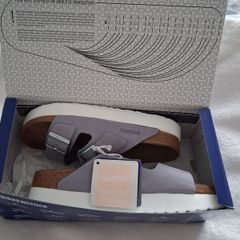 Birkenstock Papillos - Lilac - Soft Footbed - Size 39 - BNWT RRP 120