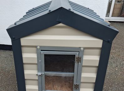 steel insulated  kennel