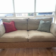 Sunroom Sofa and Armchair