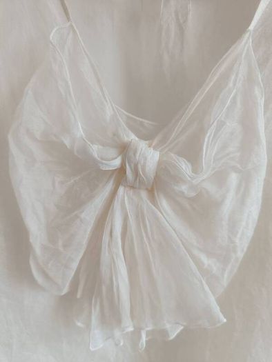 Pringle of Scotland Silk Bow Blouse - Ivory/Cream - Elegant Designer Top